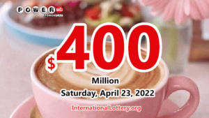 2022年4月20日，有位玩家赢得了200万美元的Powerball奖金。